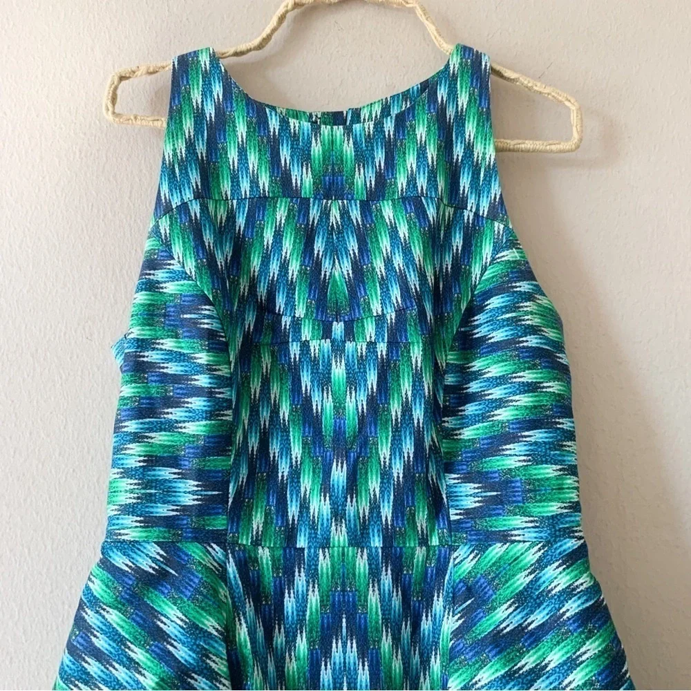 Milly of New York Thea Peplum Waist Sheath Dress - Picture 4 of 9